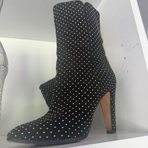 Studded Black booties